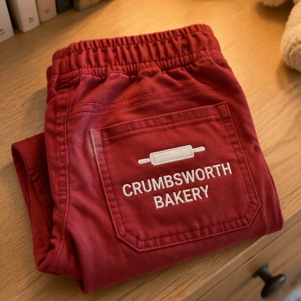 Customer photo of custom kids pants